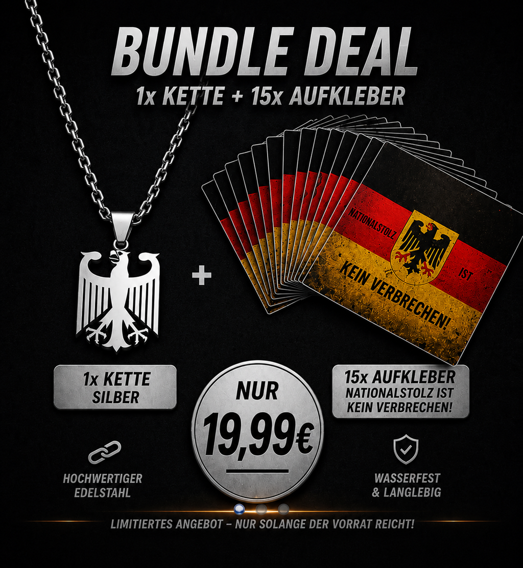 Nationalstolz Spar Bundle🇩🇪🦅 -‼️NICHT MEHR LANGE VERFÜGBAR‼️-